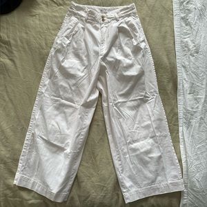 White Madewell wide trousers